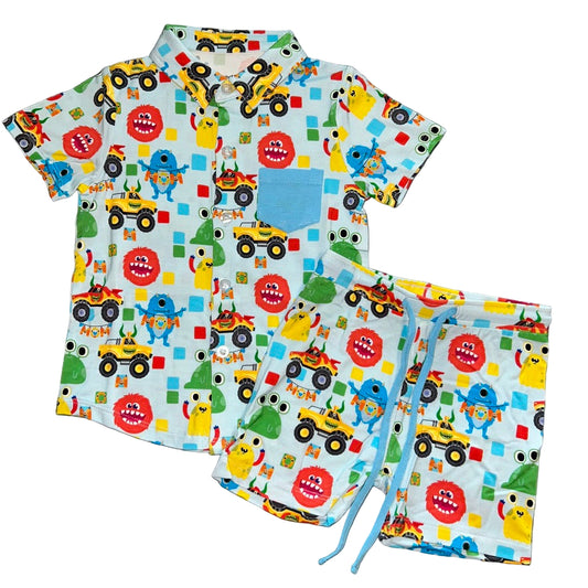MOM-ster Daywear Shorts Set
