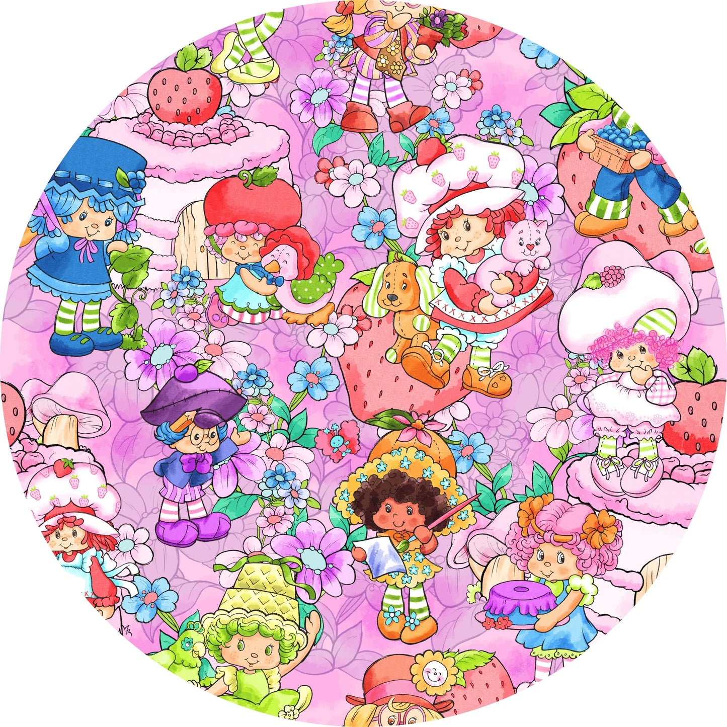 Strawberry Friends Long Sleeve Set