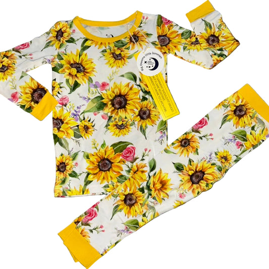 Suns and Roses Long Sleeve Set