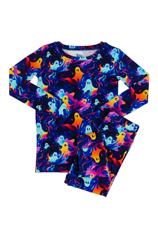 Glowin' Ghosties Long Sleeve Set