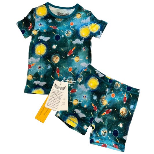 Vroom to the Planets Shorts Set