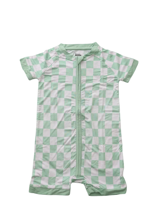 Mint Checkers Shorty