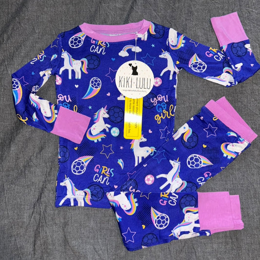 Unicorn Goals Long Sleeve Set