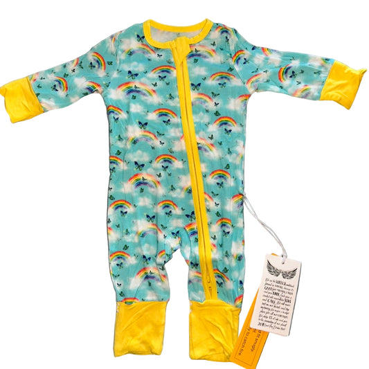 Over the Rainbow & Butterflies Convertible Zippy