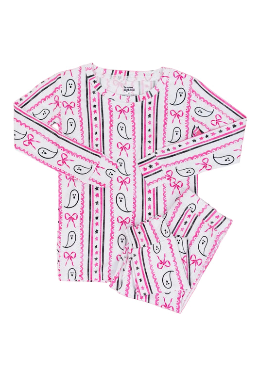 Boo and Bows Long Sleeve Set