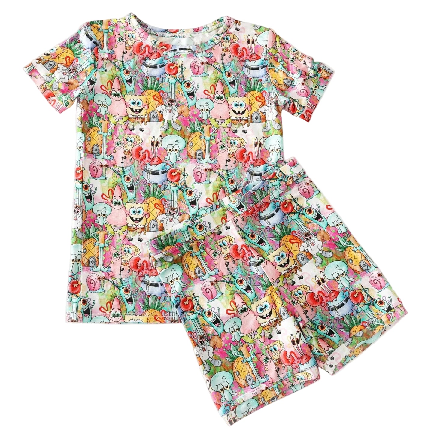 Spongey Shorts Set