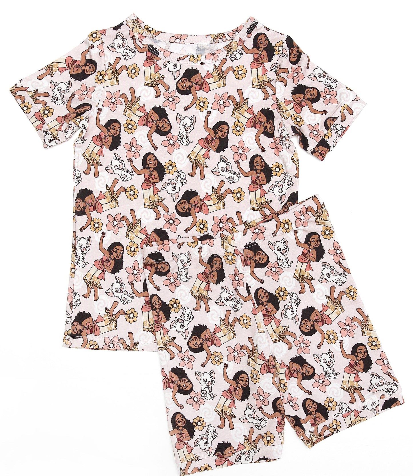 Aloha Princess Shorts Set
