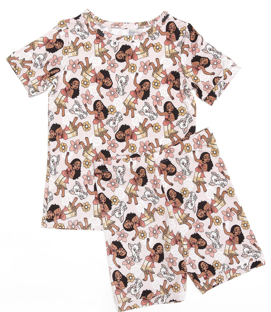 Aloha Princess Shorts Set