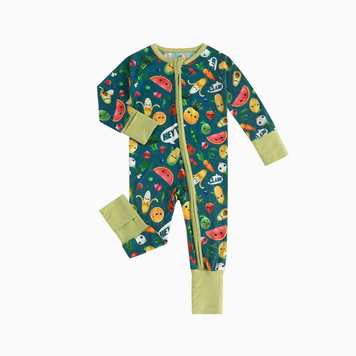 Funny Dancing Fruit & Vegetables Convertible Zippy