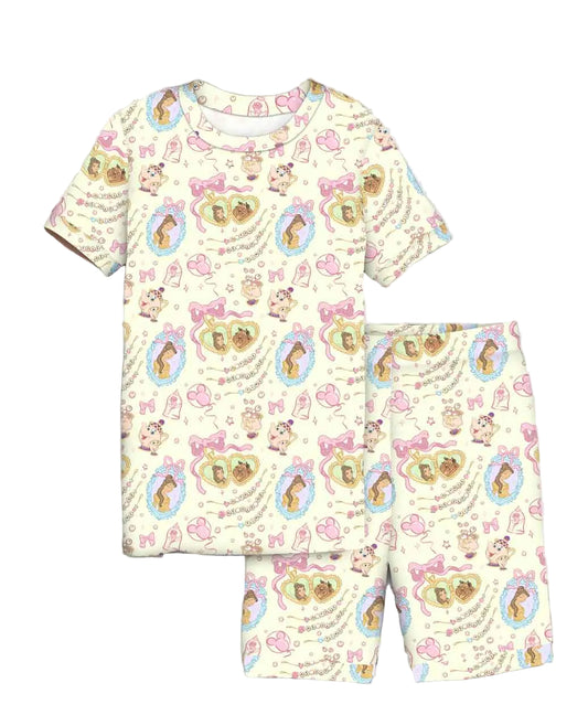 Locket of Love Shorts Set