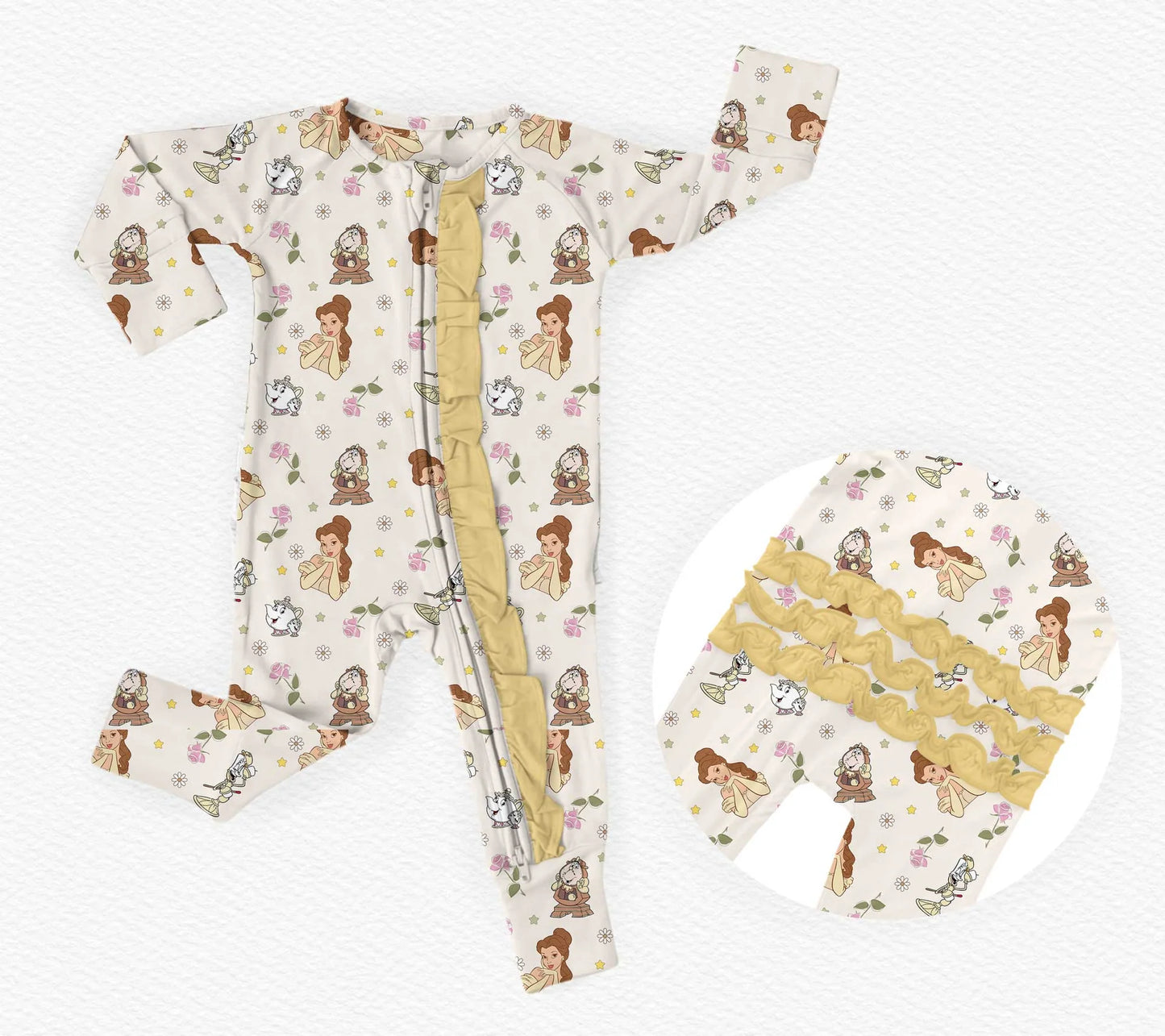 Belle of the Ball Ruffled Convertible Zippy
