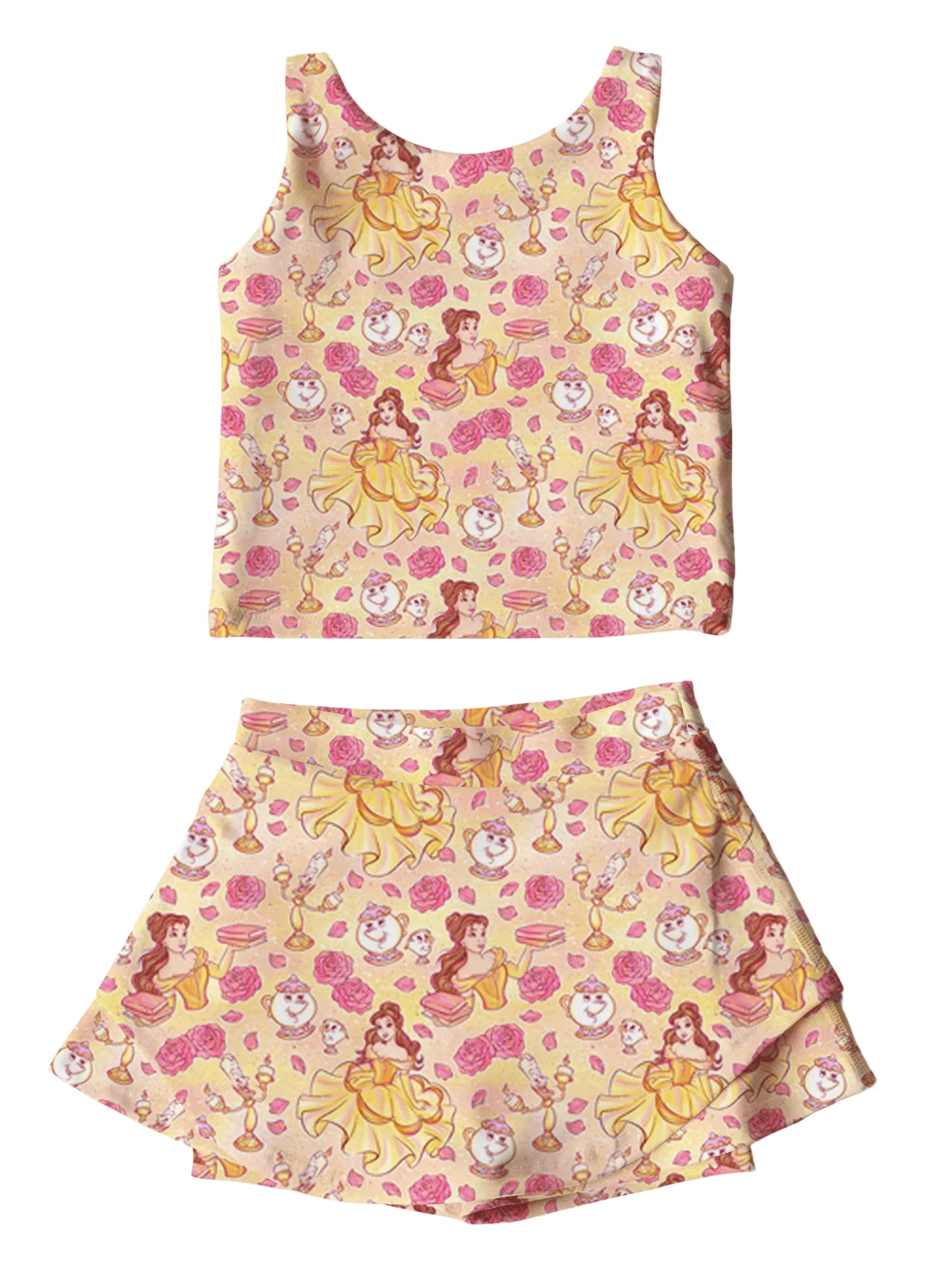 Beautiful Belle Athletic Skort Set