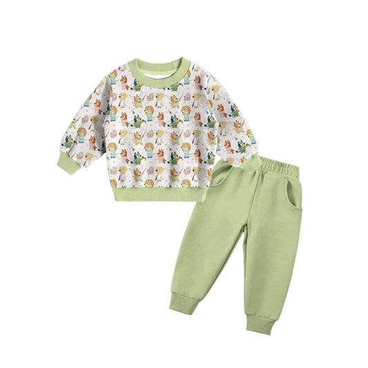 Heelers in Neverland Crewneck & Jogger Set