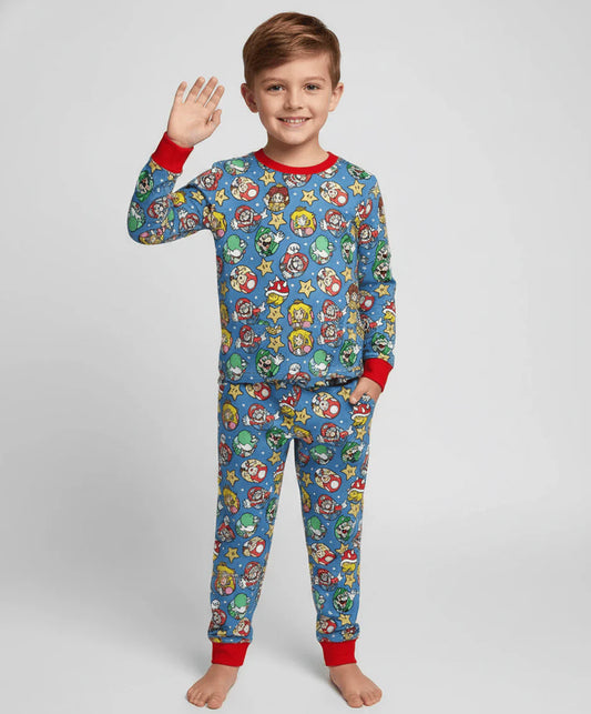 Super World Long Sleeve Set