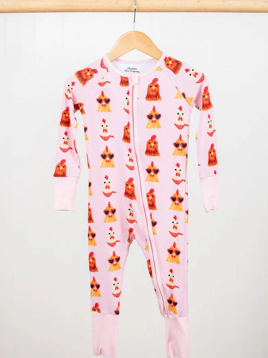 Valentine Chickens Convertible Zippy