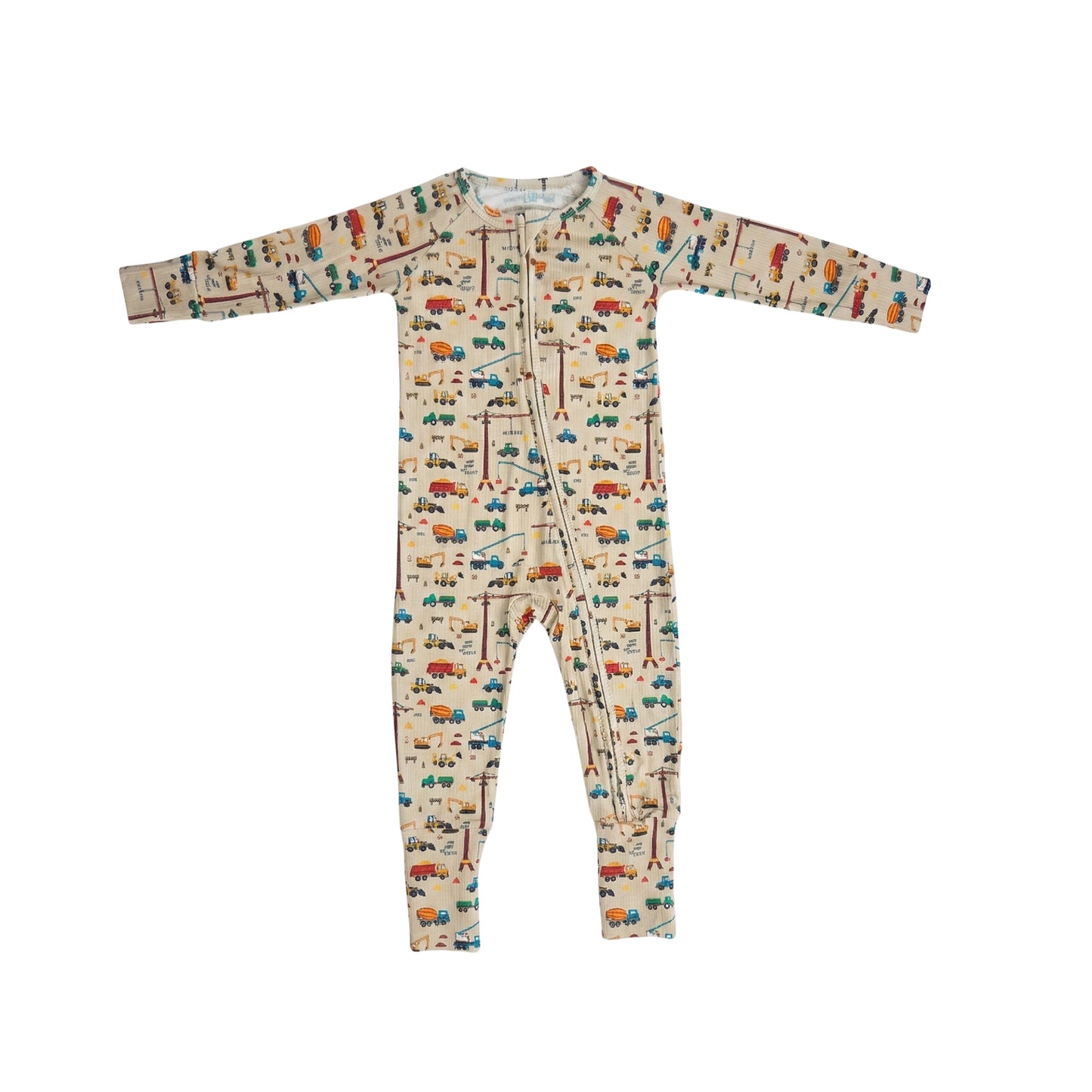 Sand Construction Ribbed Convertible Zippy