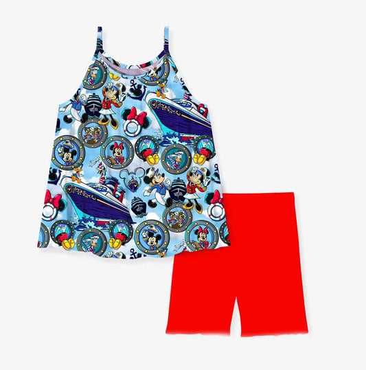 Magical Voyage Tank Top & Shorts Set