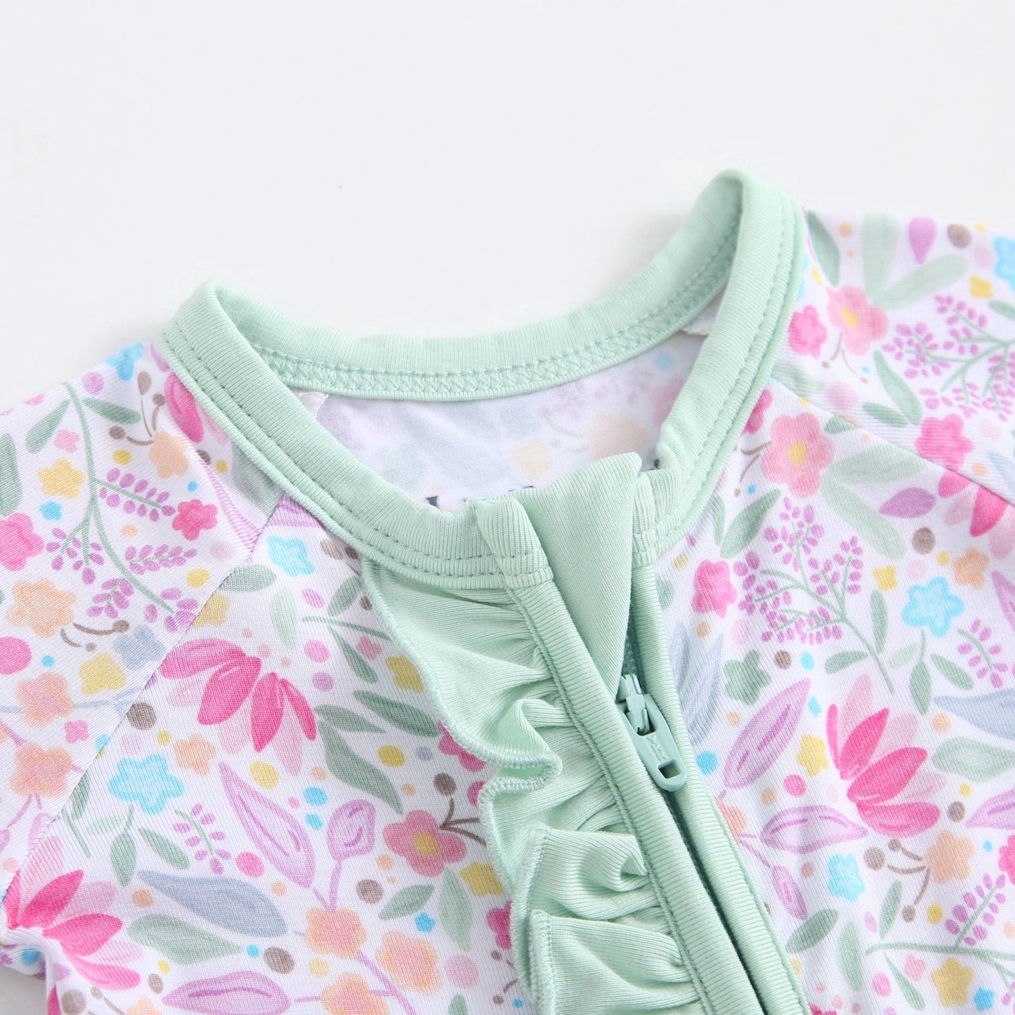 Tiny Blooms Ruffled Convertible Zippy