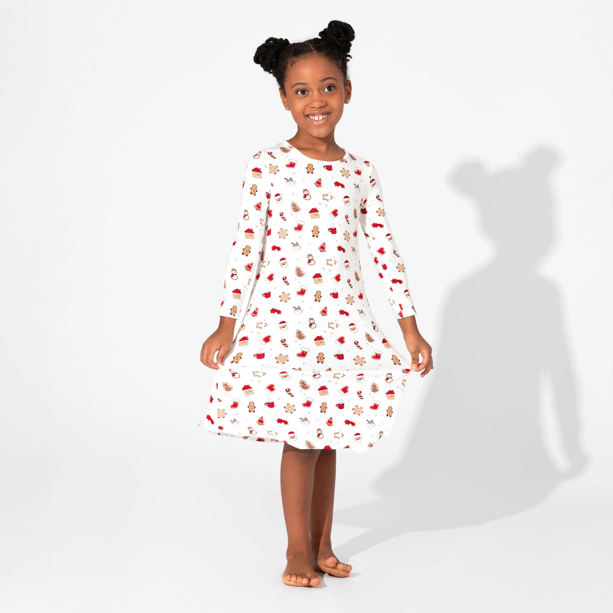 Sugar Cookies Long Sleeve Dress