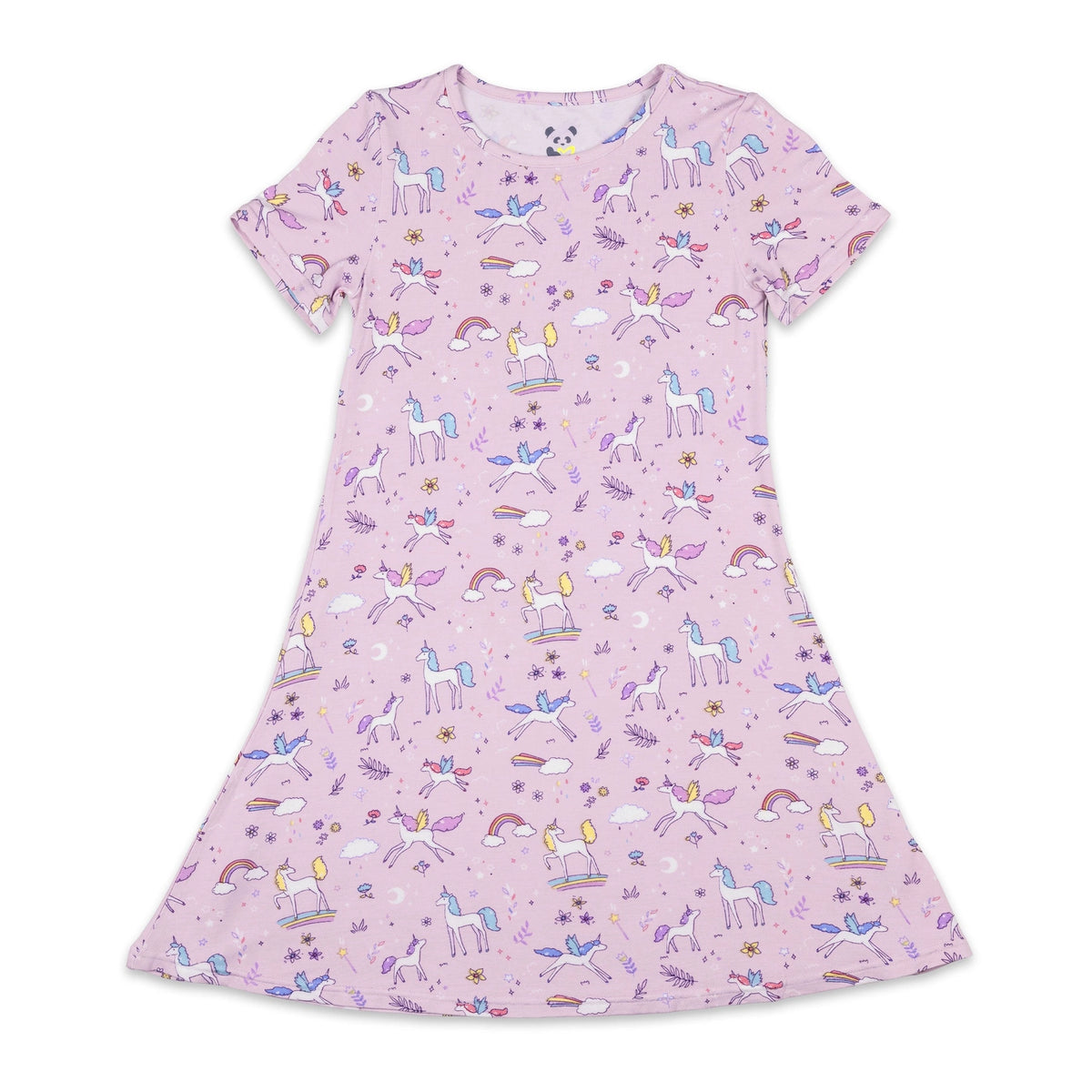 Enchanted Unicorn Short Sleeve Dress