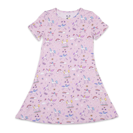 Enchanted Unicorn Short Sleeve Dress