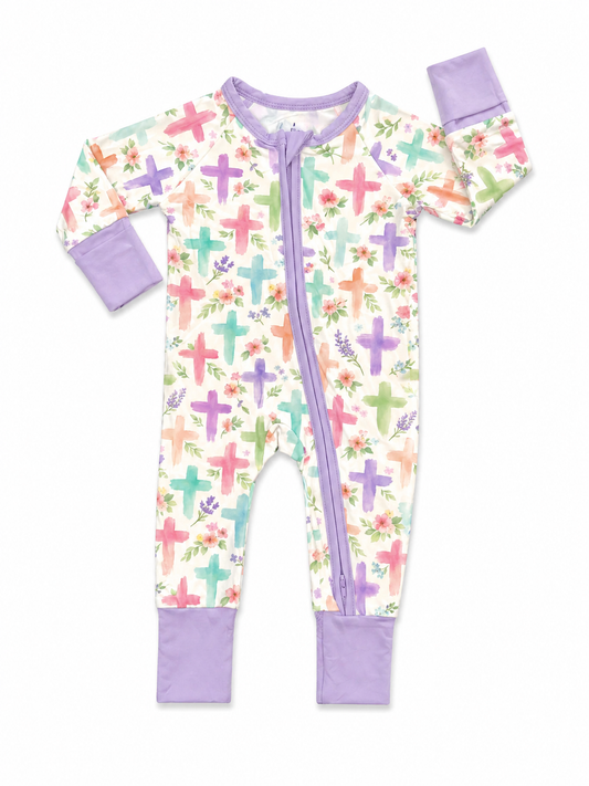 Pastel Crosses Convertible Zippy