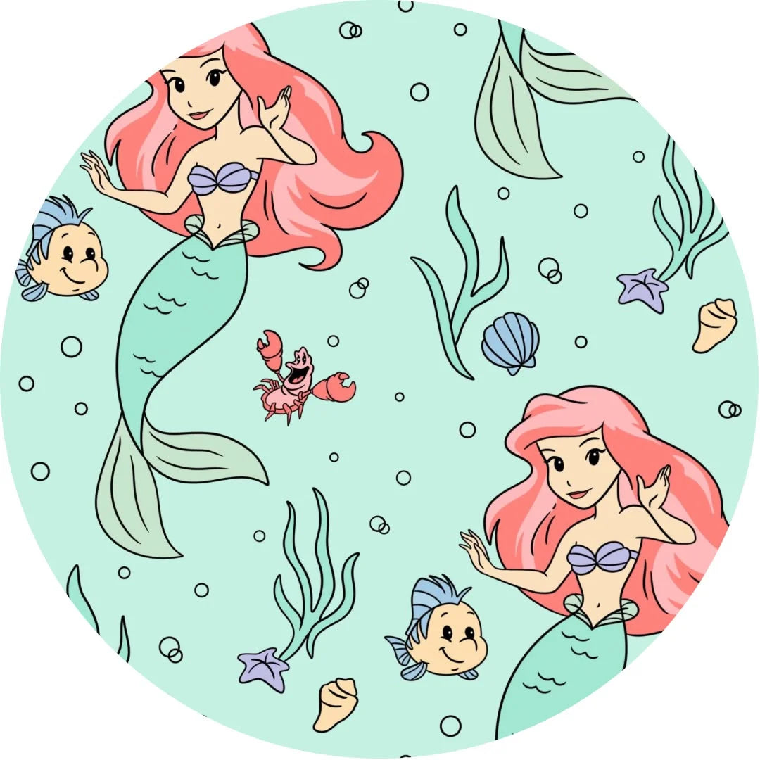 Under the Sea Twist Back Sleeveless Twirl Dress