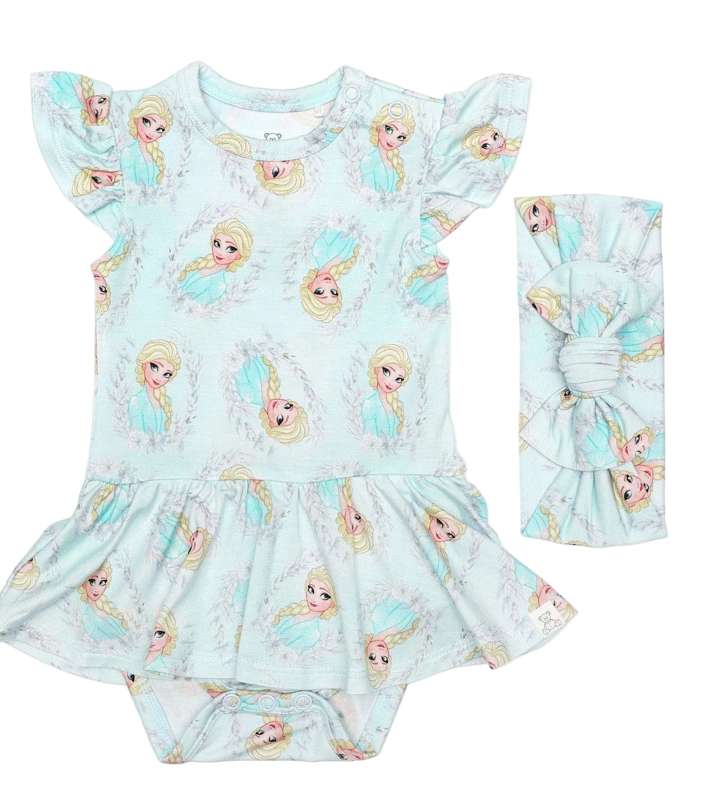 Ice Princess Bodysuit Twirl Dress