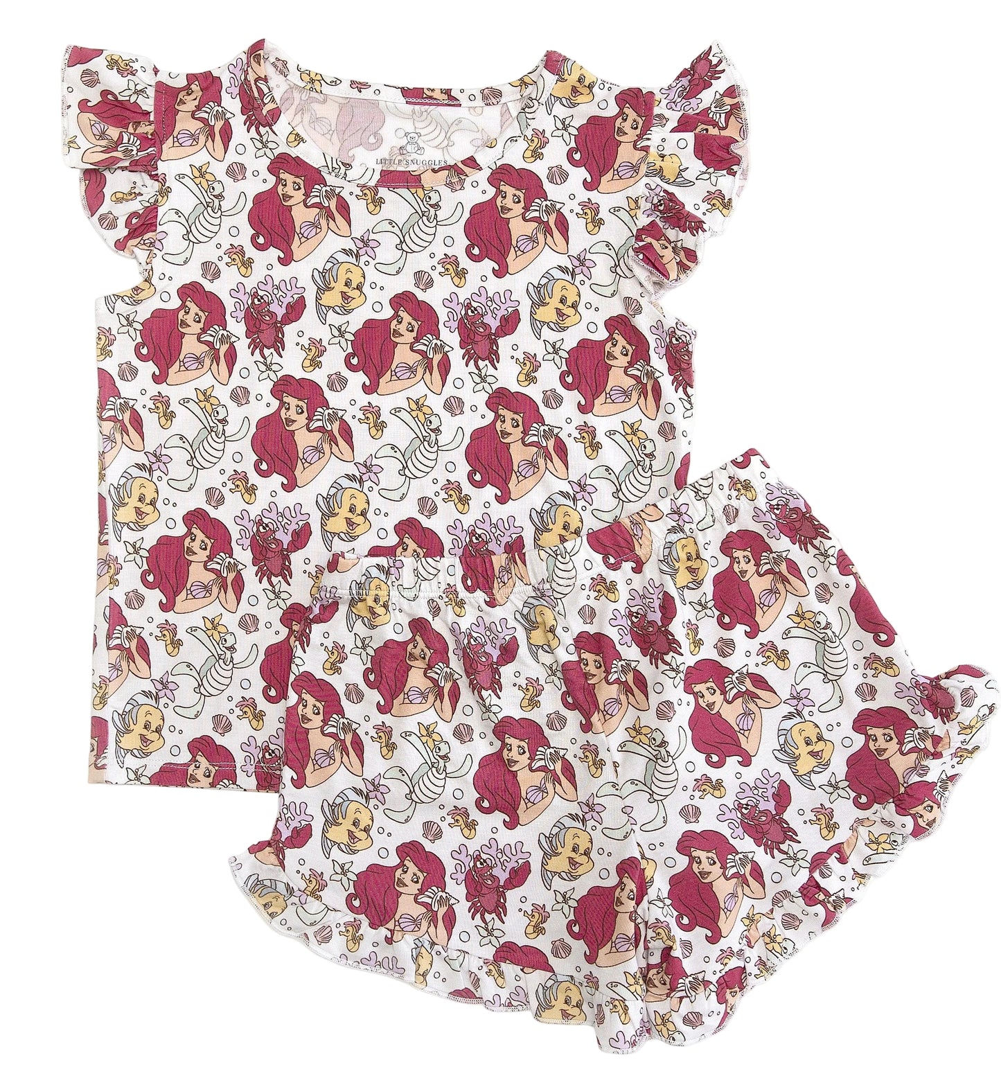 Make A Splash Flutter Sleeve and Shorts Set