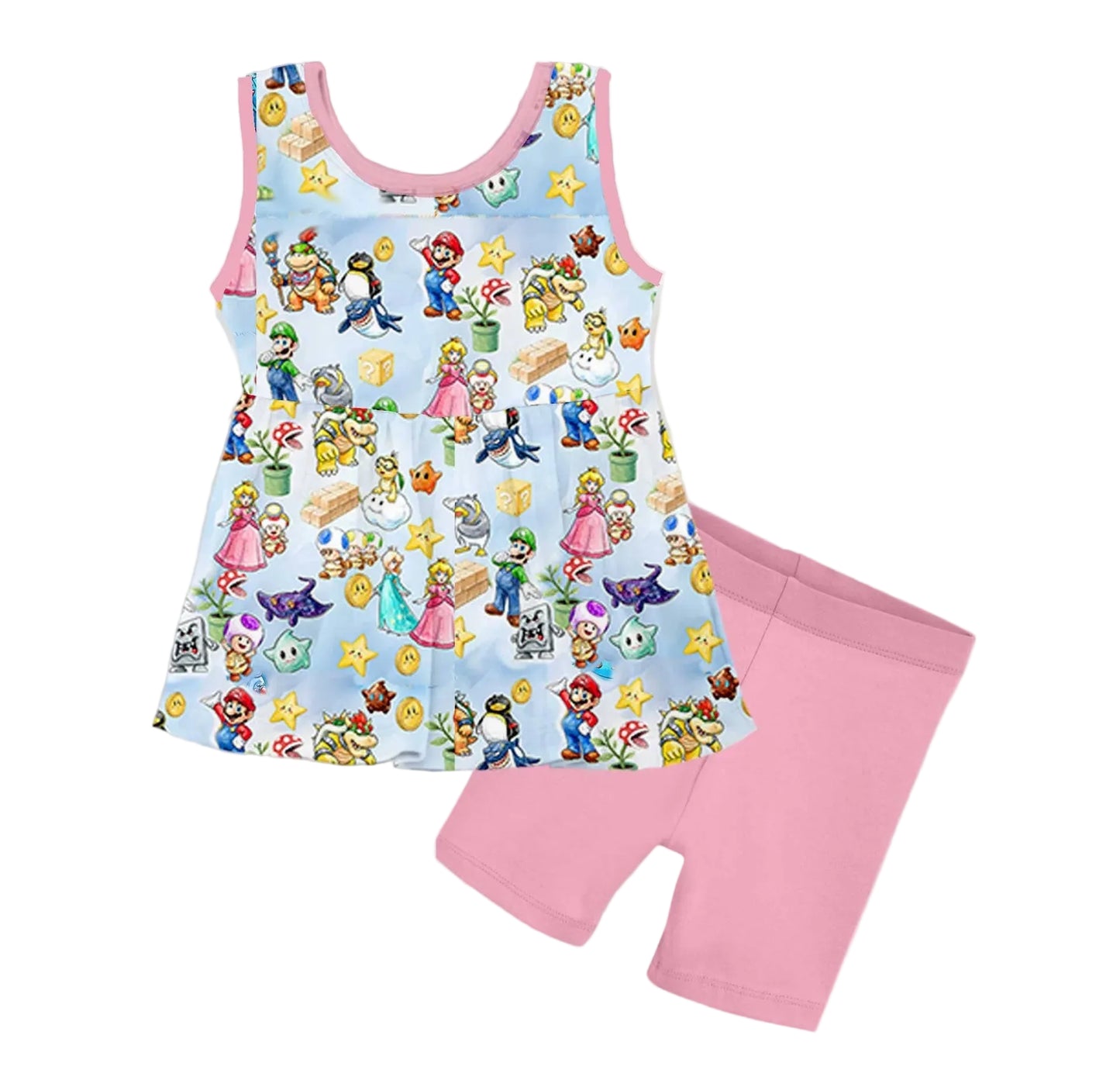 Galaxy Gamers Tank Top & Shorts Set