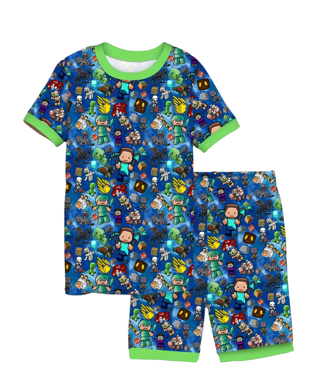 Mine Legends Shorts Set
