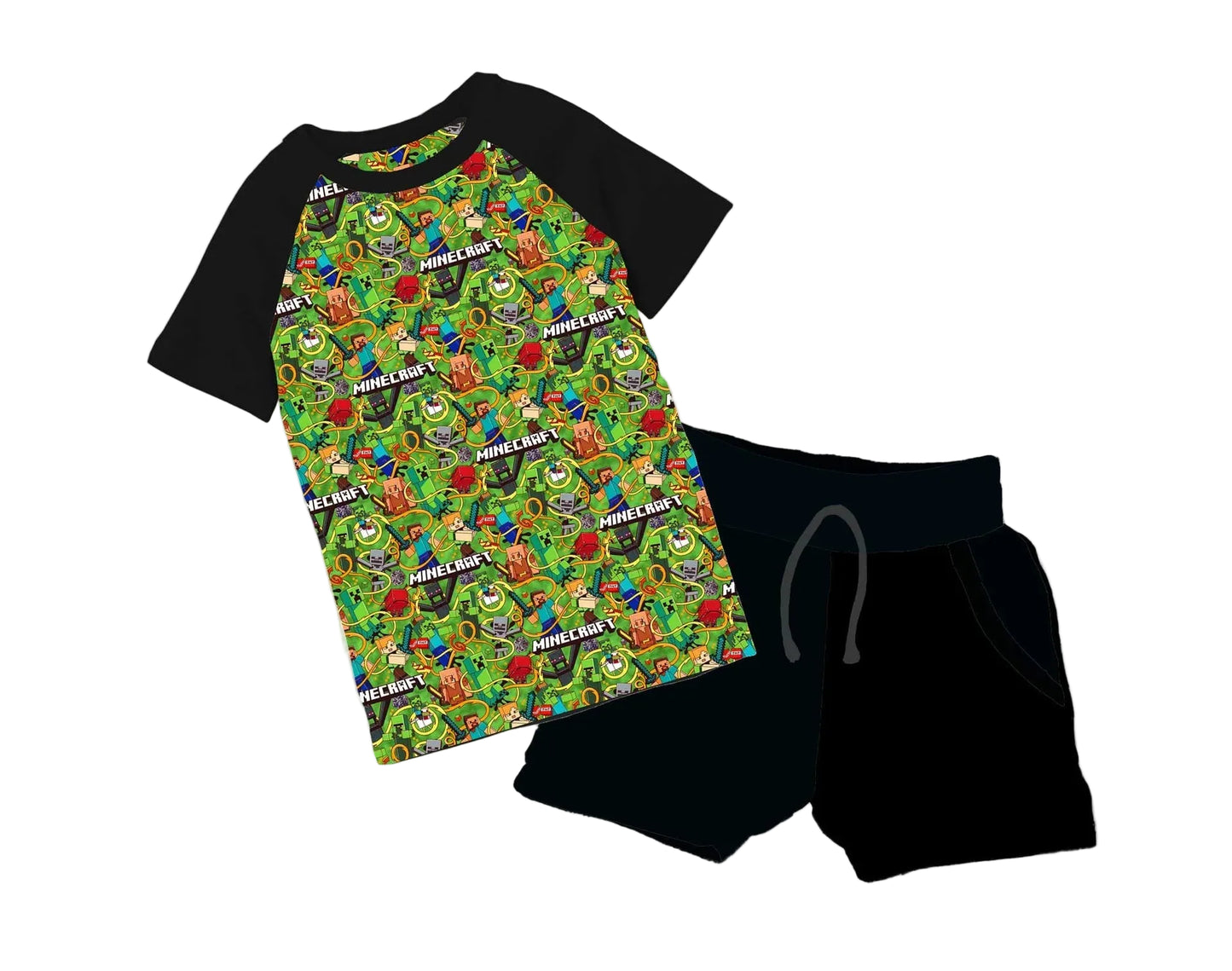 Creeper Chaos Daywear Shorts Set