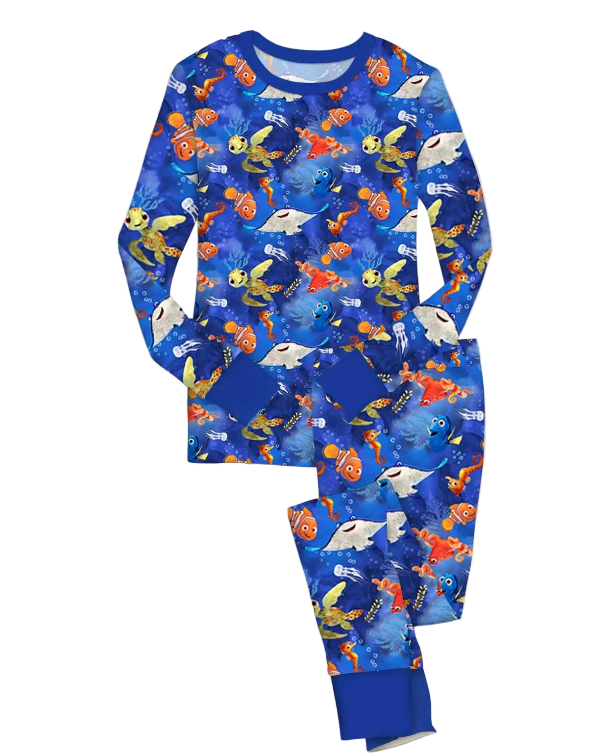 Fin-Tastic Friends Long Sleeve Set