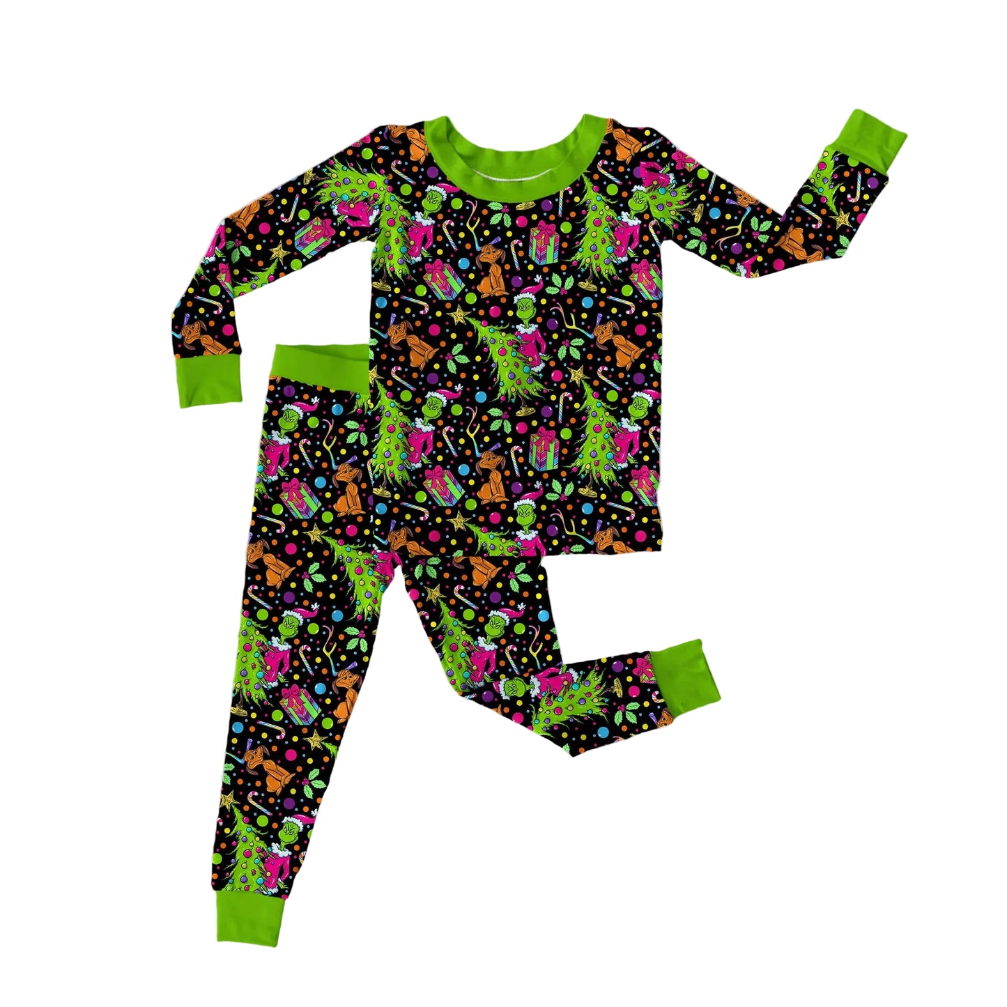 Neon Whoville Long Sleeve Set