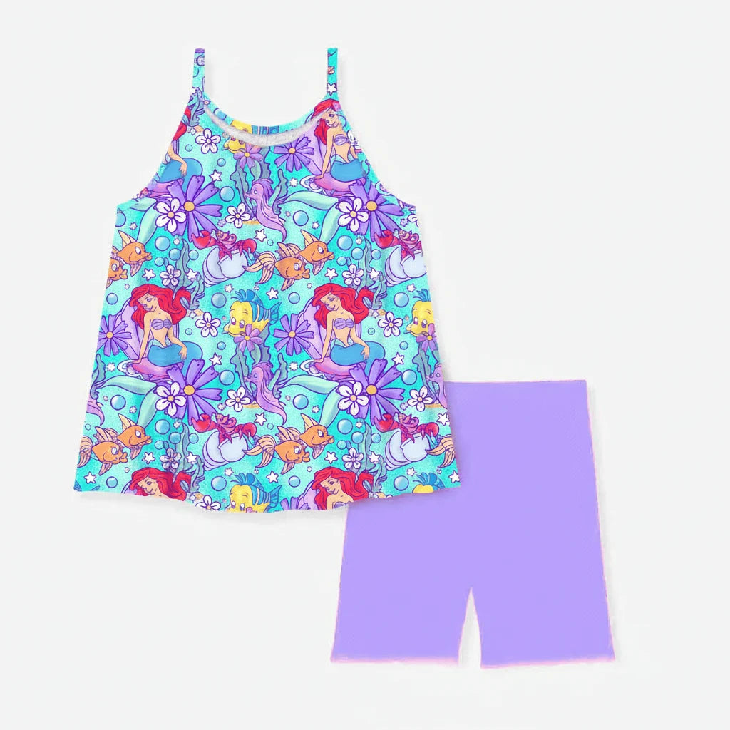 Part of Your World Tank Top & Shorts Set