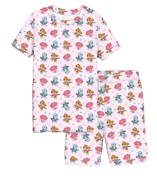 Flying Into Fun Shorts Set