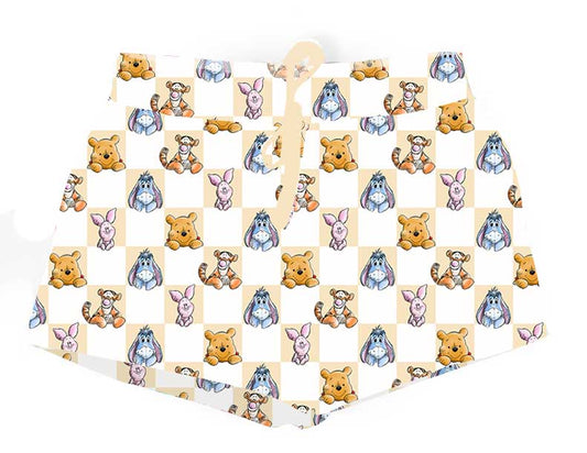 Pooh Blocks Women's Shorts