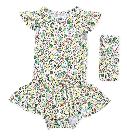 Pot 'O Magic Bodysuit Twirl Dress