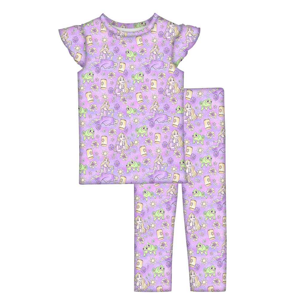 Tower Tales Flutter Sleeve and Pants Set