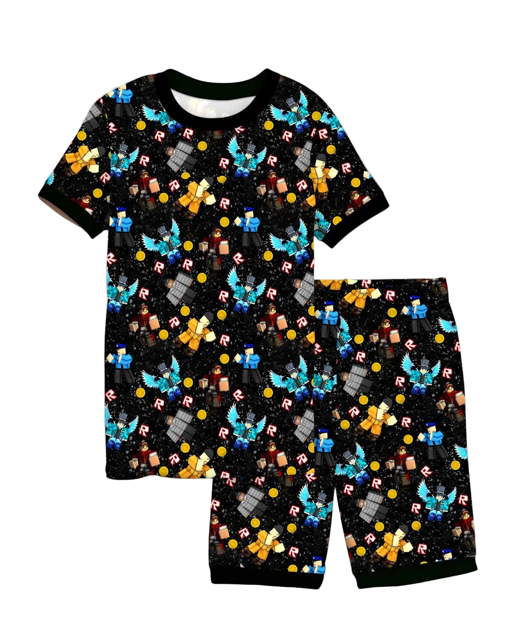 Blox Shorts Set