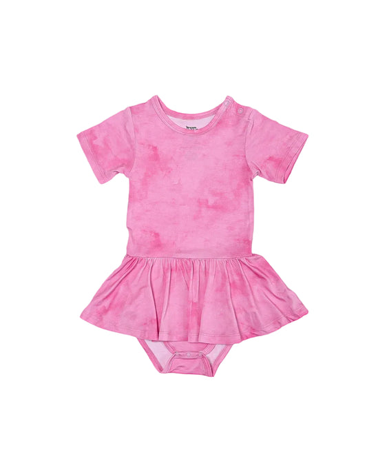 Pink Daydream Bodysuit Twirl Dress