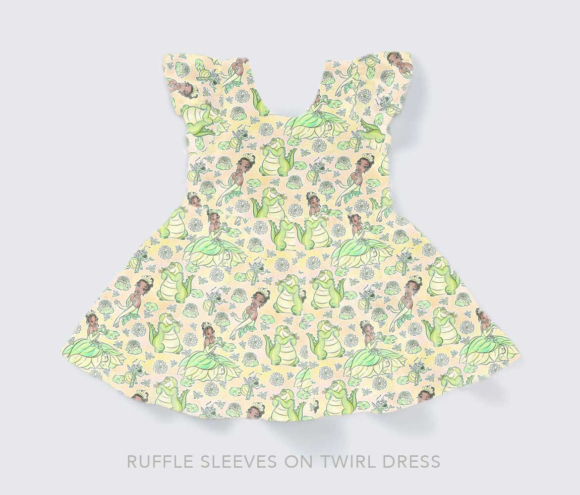Bayou Princess Short Sleeve Twirl Dress