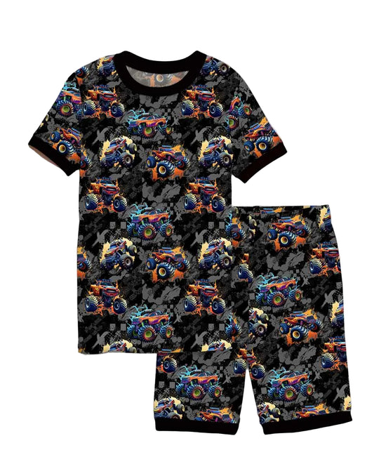 Monster Mayhem Shorts Set