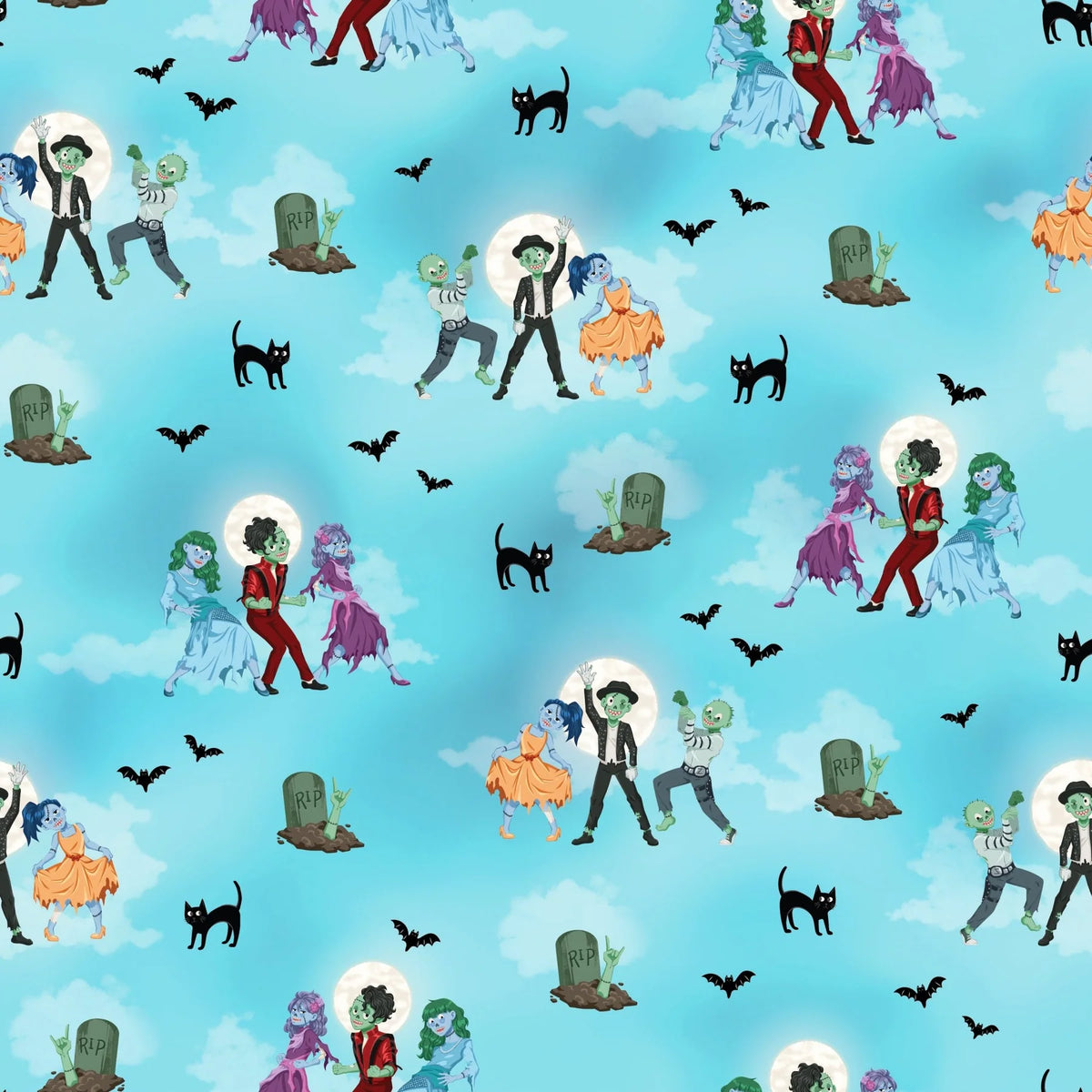 Zombie Thriller Long Sleeve Set