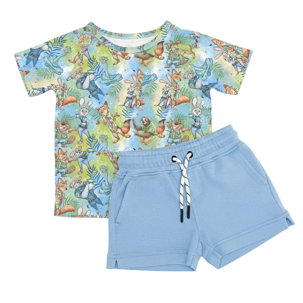 Zoo Crew Daywear Shorts Set